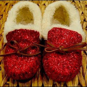 Sequin Red Slippers!